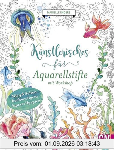 Künstlerisches für Aquarellstifte mit Workshop