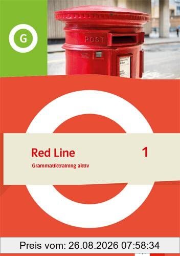 Red Line 1: Grammatiktraining aktiv Klasse 5 (Red Line. Ausgabe ab 2022)