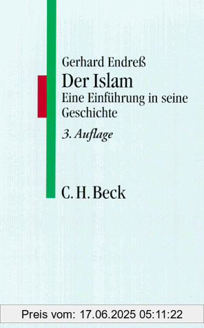 Binding : Taschenbuch, Edition : 3, Label : C.H.Beck, Publisher : C.H.Beck, medium : Taschenbuch, numberOfPages : 324, publicationDate : 1997-09-09, authors : Gerhard Endress, languages : german, ISBN : 3406428843