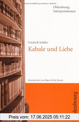 Binding : Taschenbuch, Edition : 2., Aufl., Label : Oldenbourg Schulbuchverlag, Publisher : Oldenbourg Schulbuchverlag, medium : Taschenbuch, numberOfPages : 127, publicationDate : 1998-07-22, authors : Hans-Erich Struck, Schiller, Friedrich von, languages : german, ISBN : 3486886436
