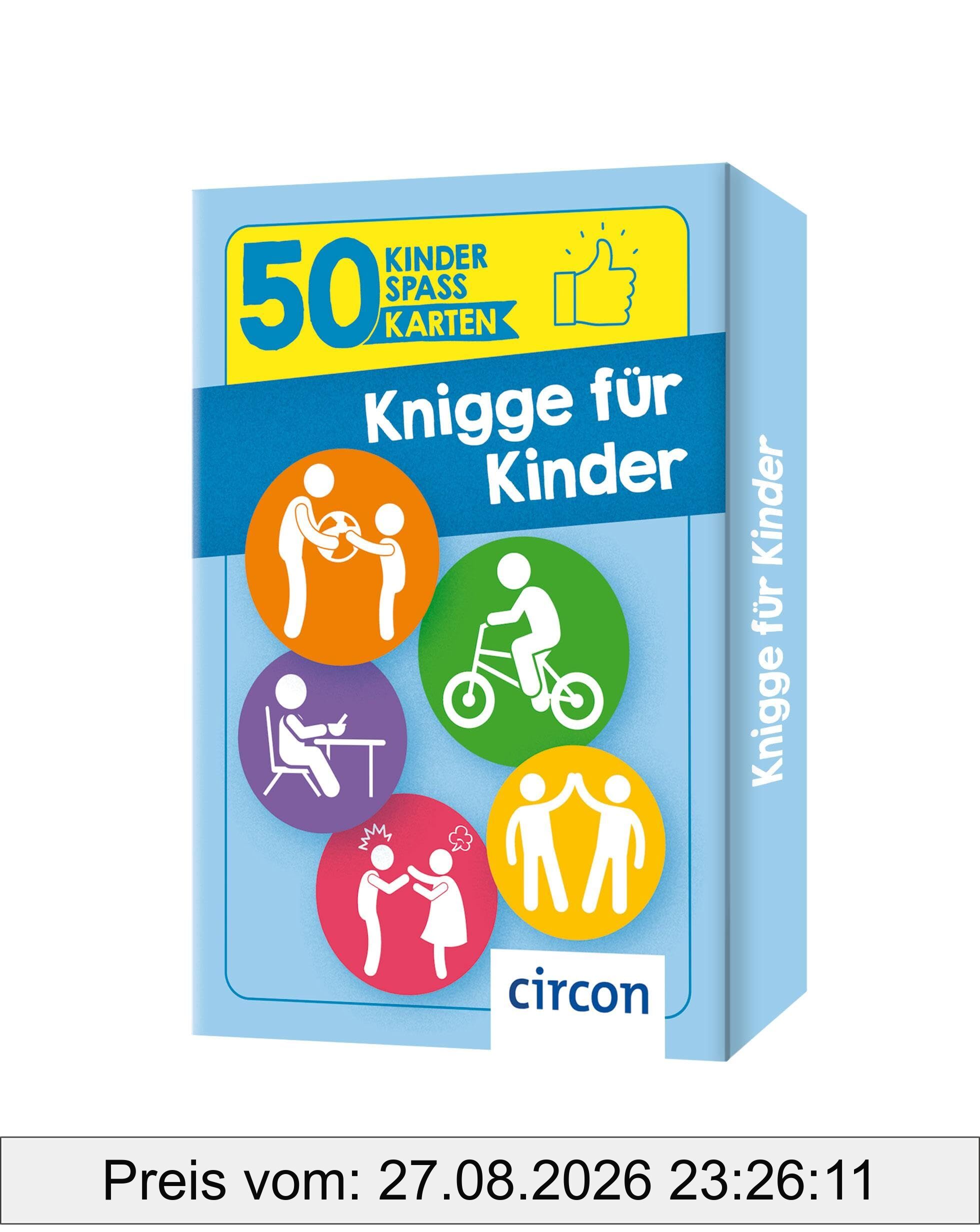 Knigge für Kinder (50 Kinderspaßkarten)
