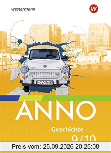 ANNO - Ausgabe 2021 für Gymnasien in Thüringen: Schülerband 9/10