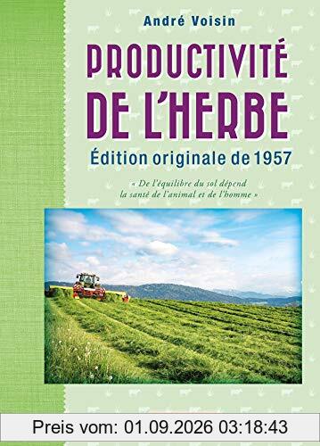 Productivité de l'herbe
