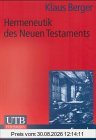Hermeneutik des Neuen Testaments