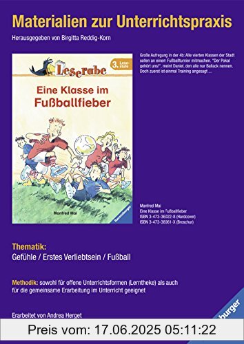 Binding : Taschenbuch, Edition : 1, Label : Ravensburger Buchverlag, Publisher : Ravensburger Buchverlag, medium : Taschenbuch, numberOfPages : 32, publicationDate : 2006-03-23, publishers : Birgitta Reddig-Korn, languages : german, ISBN : 3473980358