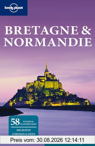 Lonely Planet Reiseführer Bretagne & Normandie