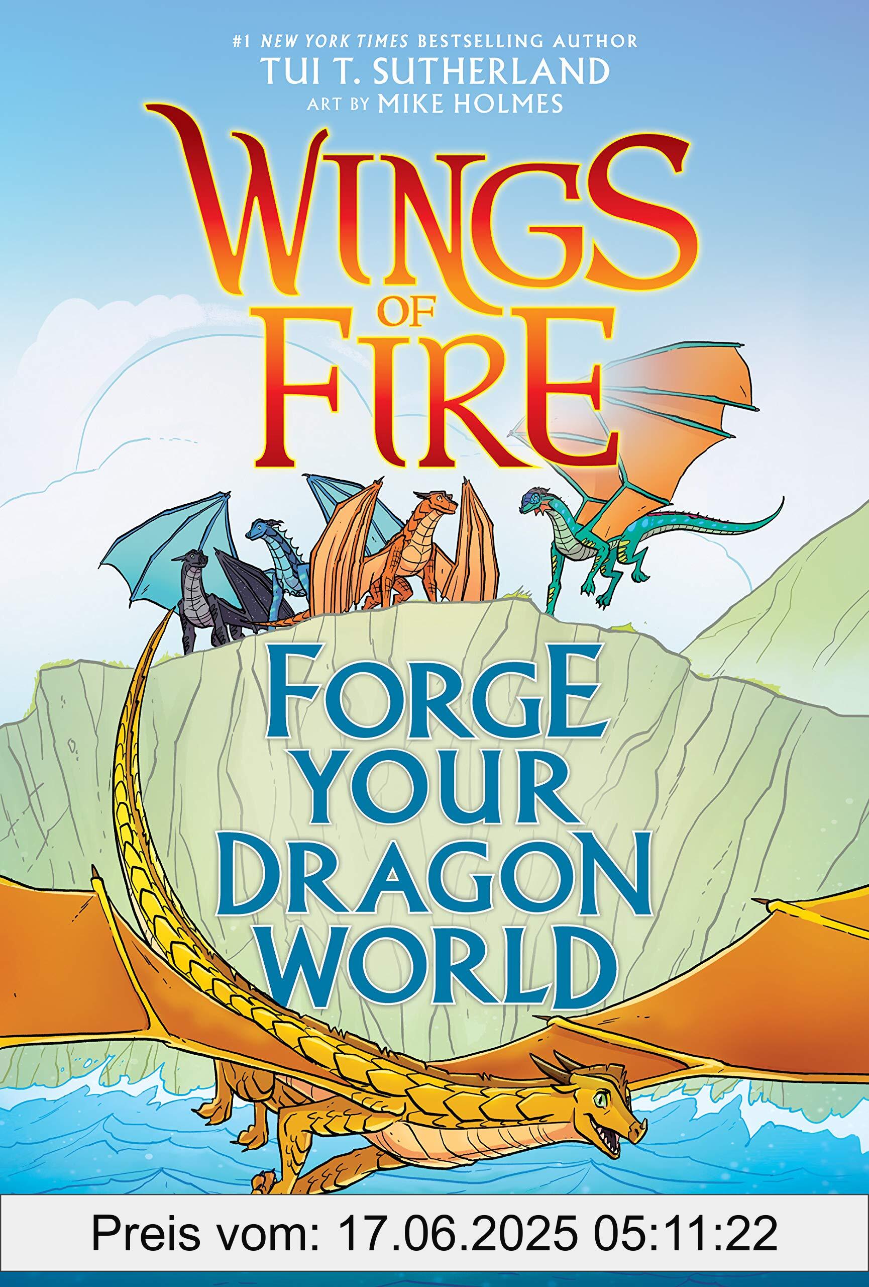 Brand : GRAPHIX, Binding : hardcover, Label : Wings of Fire : Forge Your Dragon World, medium : hardcover, numberOfPages : 144, publicationDate : 2021-05-04, releaseDate : 2021-05-04, languages : english, ISBN : 1338634771