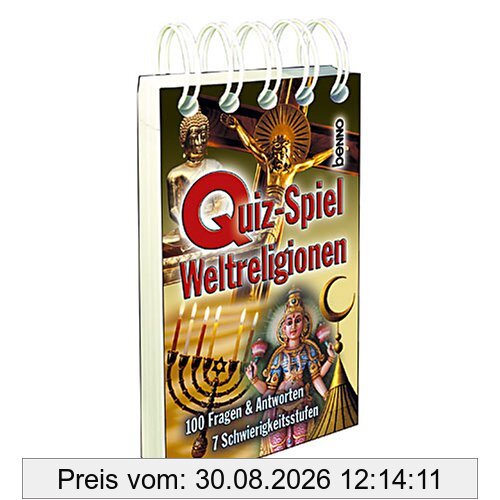Quiz-Spiel - Weltreligion. 100 Fragen & Antworten - 7 Schwierigkeitsstufen