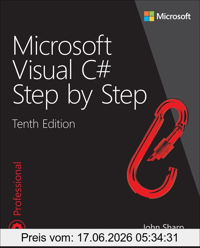 John Sharp Microsoft Visual C# Step By Step (Developer Reference)