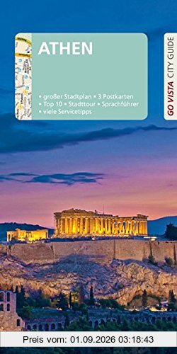 GO VISTA: Reiseführer Athen: Mit Faltkarte und 3 Postkarten
