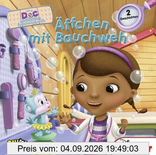 Doc McStuffins - Äffchen mit Bauchweh: 2 Geschichten