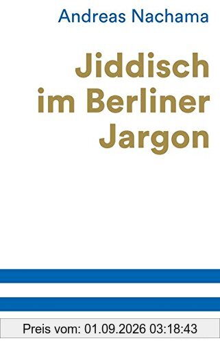 Jiddisch im Berliner Jargon