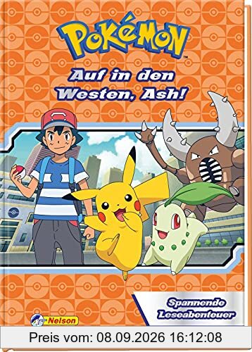 Pokémon: Auf in den Westen, Ash!: Spannende Leseabenteuer