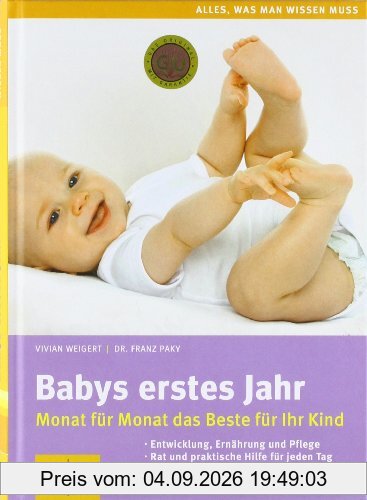 Babys erstes Jahr: Monat für Monat das Beste für Ihr Kind (GU Alles, was man wissen muss)
