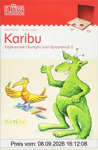 LÜK: Karibu - 3. Klasse: Ergänzende Übungen zum Sprachbuch 2