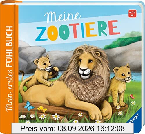 Mein erstes Fühlbuch: Meine Zootiere