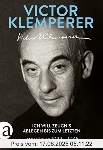 Binding : Taschenbuch, Edition : 1, Label : Aufbau Verlag, Publisher : Aufbau Verlag, medium : Taschenbuch, numberOfPages : 1422, publicationDate : 2015-07-03, authors : Victor Klemperer, publishers : Walter Nowojski, languages : german, ISBN : 3351036167