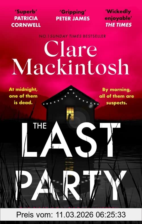Clare Mackintosh The Last Party, The Twisty Thriller And Instant Sunday Times Bestseller (Dc Morgan)