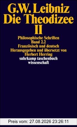 Die Theodizee. Zwei Bände.