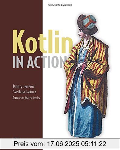 Binding : Taschenbuch, Edition : Pap/Psc, Label : Manning, Publisher : Manning, PackageQuantity : 1, medium : Taschenbuch, numberOfPages : 334, publicationDate : 2016-12-28, authors : Dmitry Jemerov, Svetlana Isakova, languages : english, ISBN : 1617293296