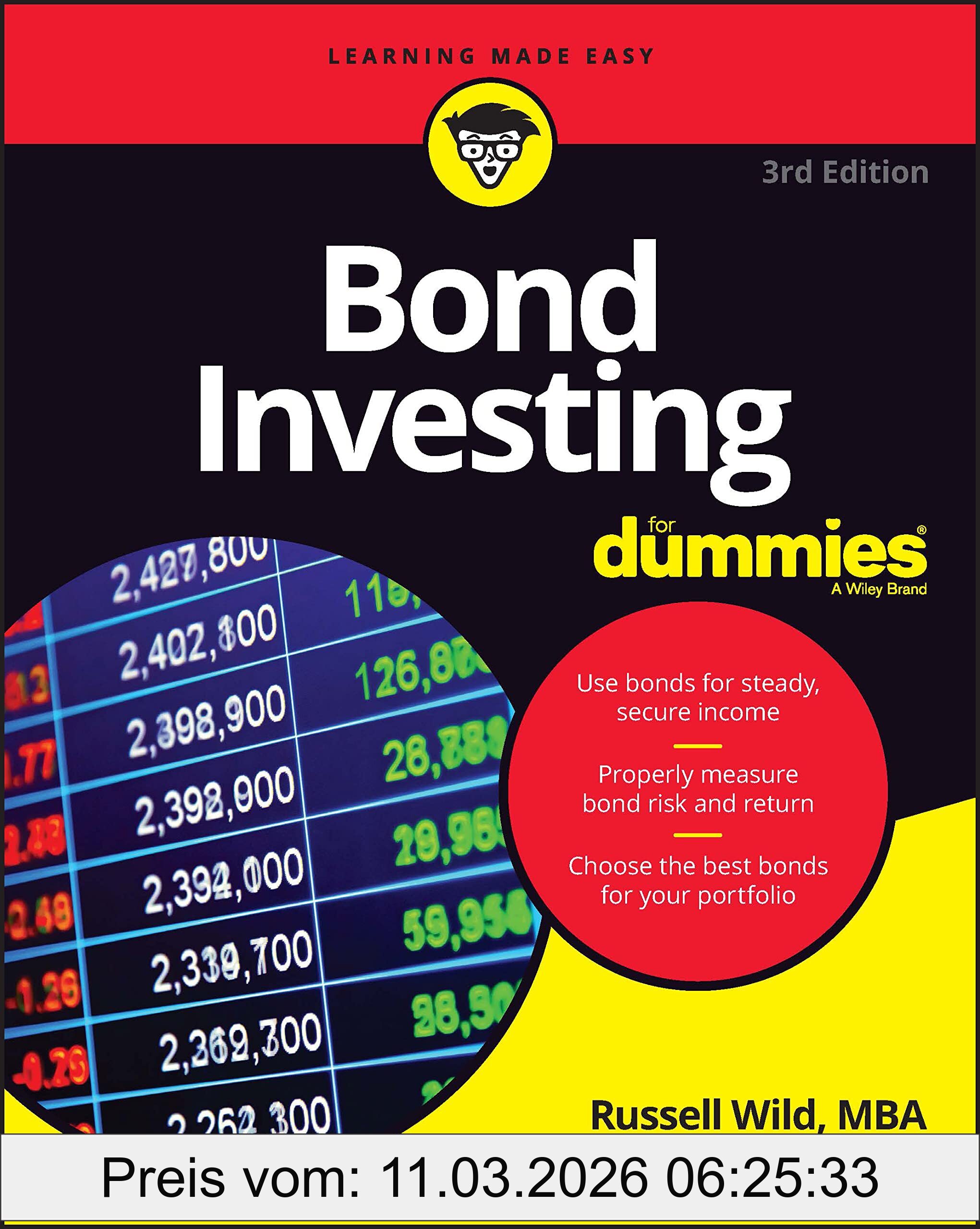 Russell Wild Bond Investing For Dummies (For Dummies (Business & Personal Finance))