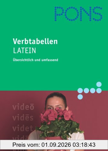 PONS Verbtabellen Latein: Übersichtlich und umfassend
