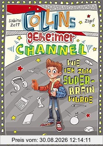 Collins geheimer Channel - Wie ich zum Super-Brain wurde: Comic-Roman für Jungen und Mädchen ab 10 Jahre