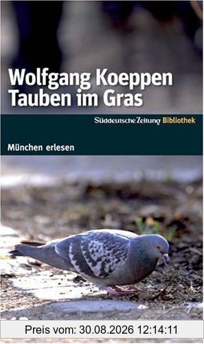 Tauben im Gras.