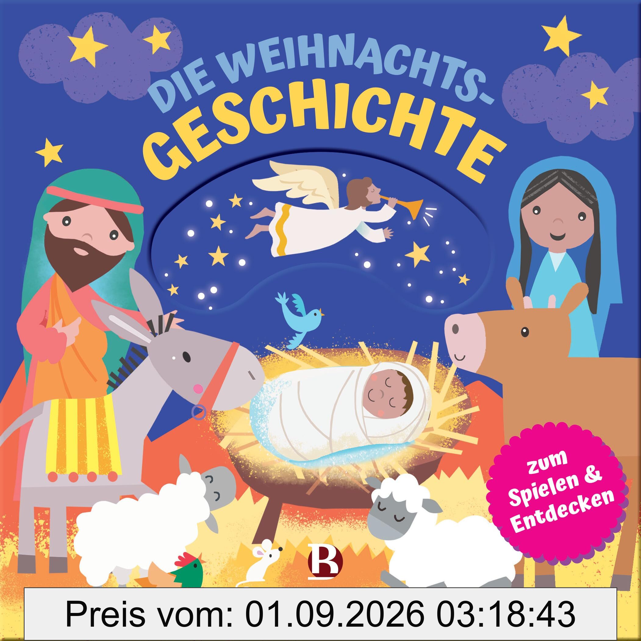 Die Weihnachtsgeschichte zum Spielen und Entdecken (Weihnachten für Kinder)