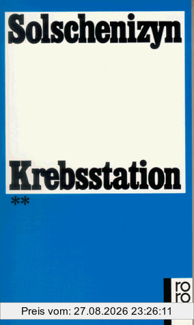 Krebsstation. Buch II