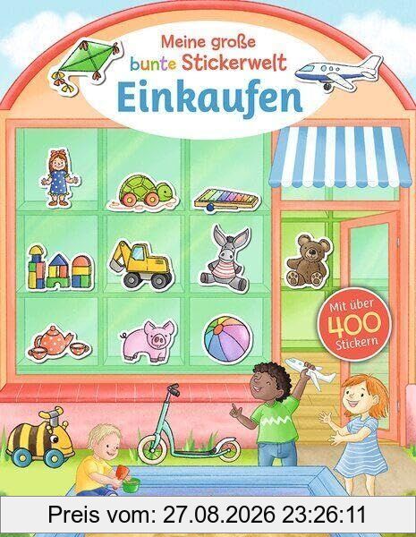 Meine große bunte Stickerwelt - Einkaufen
