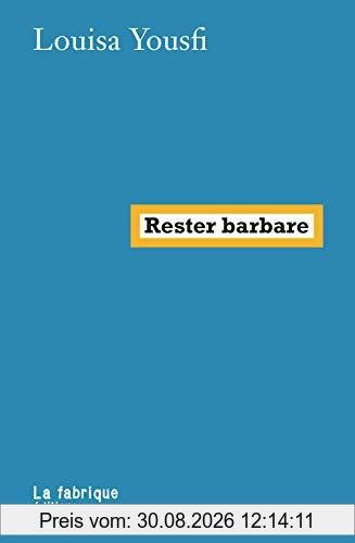 Rester barbare