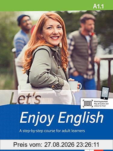 Let's Enjoy English A1.1: A step-by-step course for adult learners. Student's Book + MP3-CD + DVD (Let's Enjoy English / A step-by-step course for adult learners)