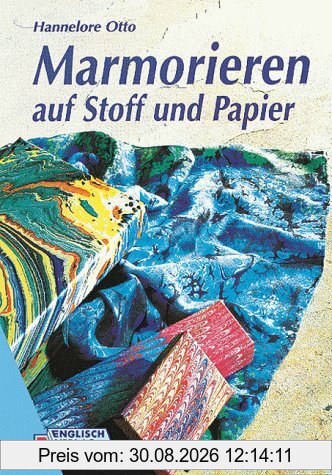 Marmorieren auf Stoff und Papier