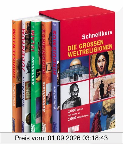 Die grossen Weltreligionen. 5 Bände: Christentum / Judentum / Islam / Buddhismus / Hinduismus