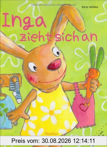 Inga zieht sich an