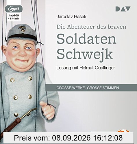 Die Abenteuer des braven Soldaten Schwejk (1 mp3-CD)