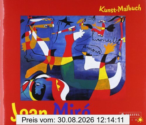 Kunst-Malbuch Joan Miró