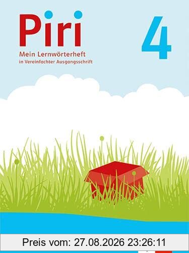 Piri 4. Ausgabe Bayern: Arbeitsheft in Vereinfachter Ausgangsschrift Klasse 4 (Piri. Ausgabe für Bayern ab 2021)