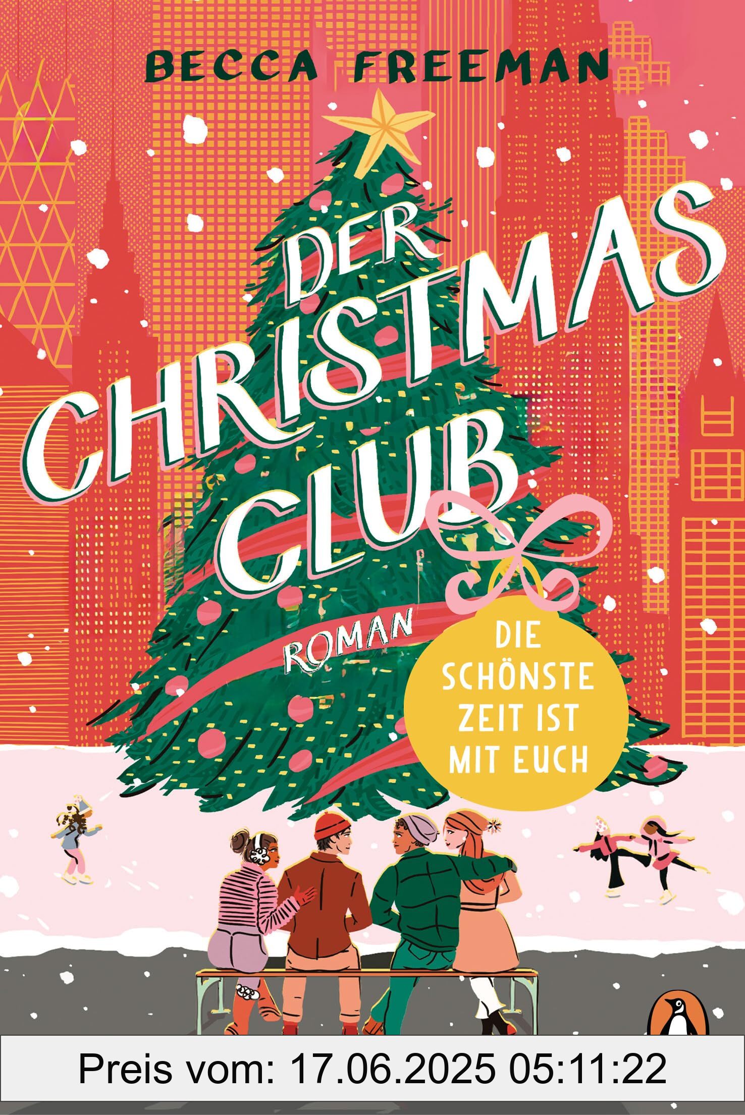 Binding : paperback, Edition : Deutsche Erstausgabe, Label : Der Christmas Club : Die schönste Zeit ist mit euch. Roman. »Eine Geschichte über modern love – witzig, warmherzig und ganz einfach brillant!« Carley Fortune, medium : paperback, numberOfPages : 400, publicationDate : 2024-09-18, releaseDate : 2024-09-18, languages : german, ISBN : 3328111336