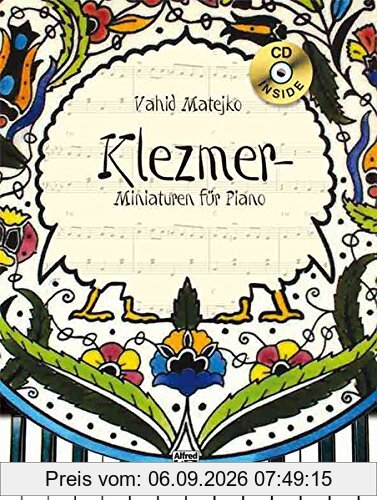 Klezmer - Miniaturen für Piano (Buch/CD)