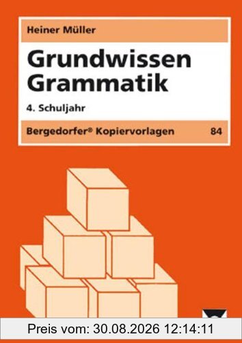 Grundwissen Grammatik. 4. Schuljahr