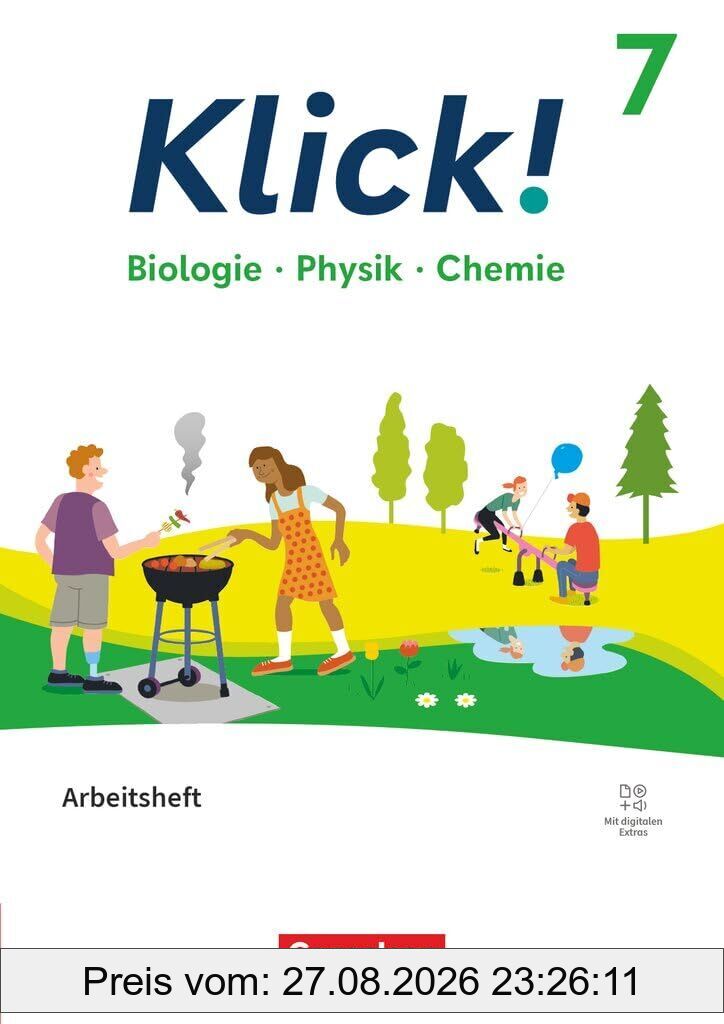 Klick! - Fächerübergreifendes Lehrwerk für Lernende mit Förderbedarf - Biologie, Physik, Chemie - ab 2024 - 7. Schuljahr