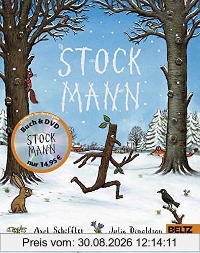 Stockmann + DVD: Vierfarbiges Pappbilderbuch mit DVD »Stockmann«
