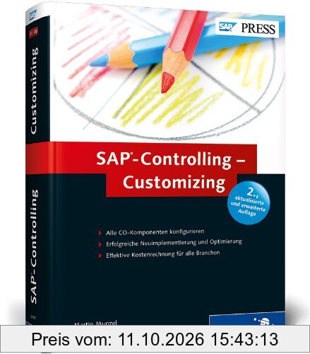 SAP-Controlling - Customizing: SAP CO erfolgreich anpassen und konfigurieren (SAP PRESS)