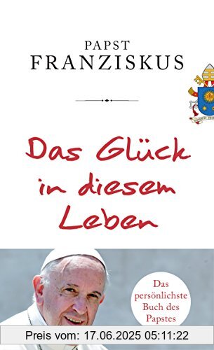 Binding : Gebundene Ausgabe, Label : Kösel-Verlag, Publisher : Kösel-Verlag, medium : Gebundene Ausgabe, numberOfPages : 288, publicationDate : 2017-10-30, releaseDate : 2017-10-30, authors : Papst Franziskus, translators : Betz, Julika Ulrike, Stefanie Römer, Julia Schott, languages : german, ISBN : 3466372178