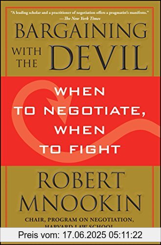 Binding : Taschenbuch, Edition : Reprint, Label : Simon & Schuster, Publisher : Simon & Schuster, NumberOfItems : 1, PackageQuantity : 1, medium : Taschenbuch, numberOfPages : 336, publicationDate : 2011-04-12, releaseDate : 2011-04-12, authors : Robert Mnookin, languages : english, ISBN : 1416583335