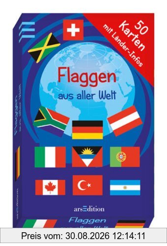 Flaggen aus aller Welt (50 Karten)