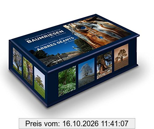 Baumriesen der Schweiz - Postkartenbox: 100 verschiedene Postkarten