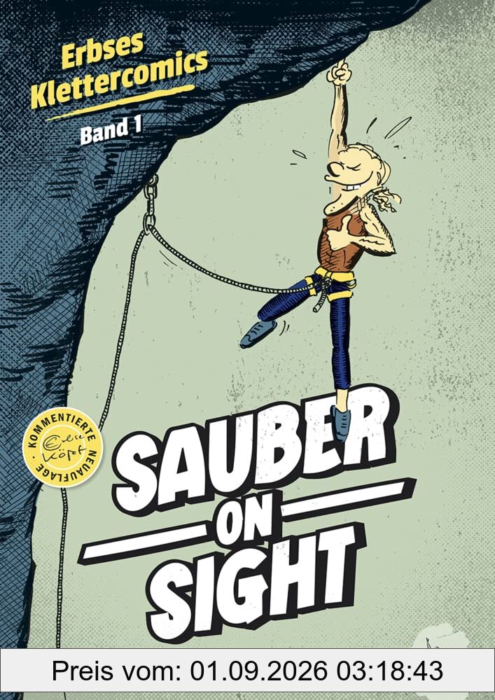 Klettercomics Sauber on sight